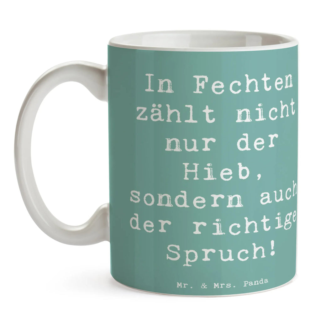 Tasse Spruch Fechten Spruch Tasse, Kaffeetasse, Teetasse, Becher, Kaffeebecher, Teebecher, Keramiktasse, Porzellantasse, Büro Tasse, Geschenk Tasse, Tasse Sprüche, Tasse Motive, Kaffeetassen, Tasse bedrucken, Designer Tasse, Cappuccino Tassen, Schöne Teetassen, Geschenk, Sport, Sportart, Hobby, Schenken, Danke, Dankeschön, Auszeichnung, Gewinn, Sportler