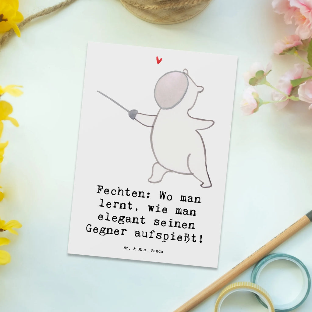 Postkarte Fechten Eleganz Postkarte, Karte, Geschenkkarte, Grußkarte, Einladung, Ansichtskarte, Geburtstagskarte, Einladungskarte, Dankeskarte, Ansichtskarten, Einladung Geburtstag, Einladungskarten Geburtstag, Geschenk, Sport, Sportart, Hobby, Schenken, Danke, Dankeschön, Auszeichnung, Gewinn, Sportler