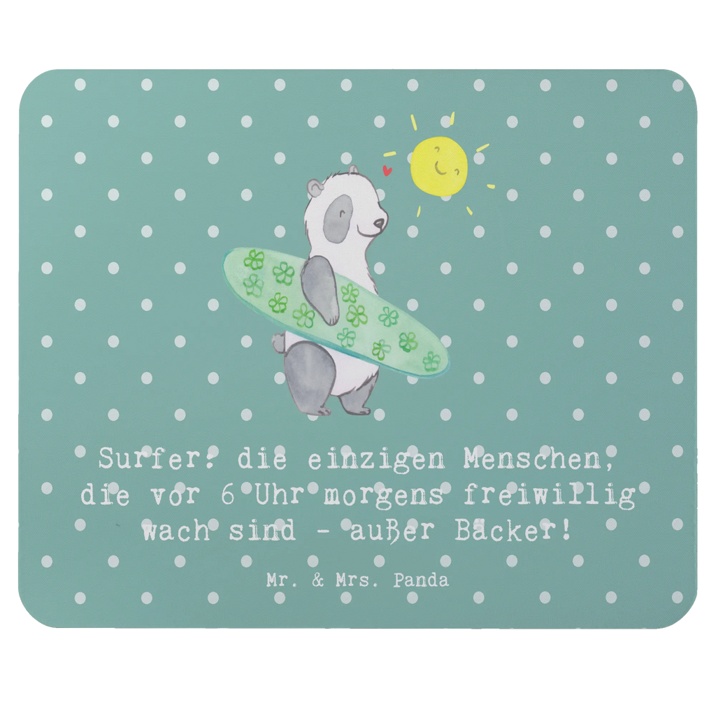 Mauspad Surfen Frühaufsteher Mousepad, Computer zubehör, Büroausstattung, PC Zubehör, Arbeitszimmer, Mauspad, Einzigartiges Mauspad, Designer Mauspad, Mausunterlage, Mauspad Büro, Geschenk, Sport, Sportart, Hobby, Schenken, Danke, Dankeschön, Auszeichnung, Gewinn, Sportler