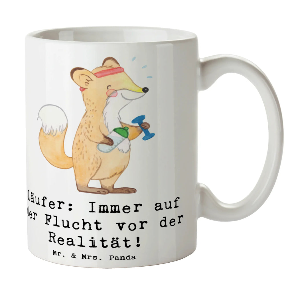 Tasse Laufen Realitätsflucht Tasse, Kaffeetasse, Teetasse, Becher, Kaffeebecher, Teebecher, Keramiktasse, Porzellantasse, Büro Tasse, Geschenk Tasse, Tasse Sprüche, Tasse Motive, Kaffeetassen, Tasse bedrucken, Designer Tasse, Cappuccino Tassen, Schöne Teetassen, Geschenk, Sport, Sportart, Hobby, Schenken, Danke, Dankeschön, Auszeichnung, Gewinn, Sportler