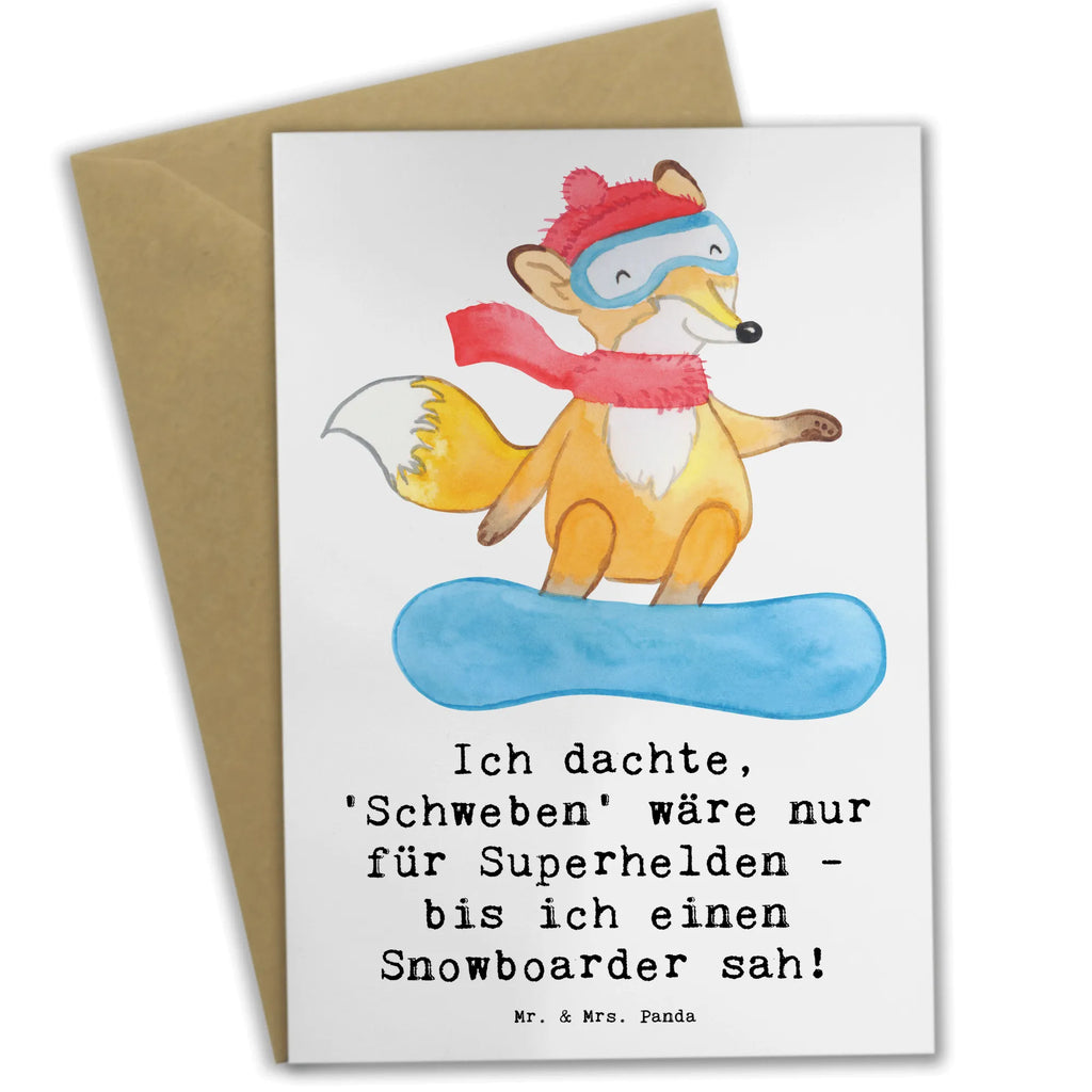 Grußkarte Snowboarden Zauber Grußkarte, Klappkarte, Einladungskarte, Glückwunschkarte, Hochzeitskarte, Geburtstagskarte, Karte, Ansichtskarten, Geschenk, Sport, Sportart, Hobby, Schenken, Danke, Dankeschön, Auszeichnung, Gewinn, Sportler