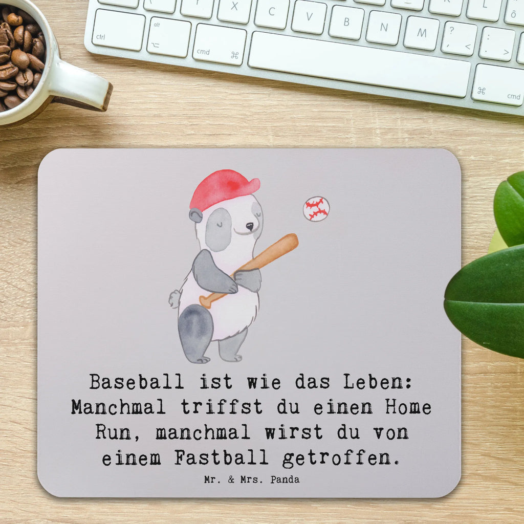 Mauspad Baseball Leben Mousepad, Computer zubehör, Büroausstattung, PC Zubehör, Arbeitszimmer, Mauspad, Einzigartiges Mauspad, Designer Mauspad, Mausunterlage, Mauspad Büro, Geschenk, Sport, Sportart, Hobby, Schenken, Danke, Dankeschön, Auszeichnung, Gewinn, Sportler