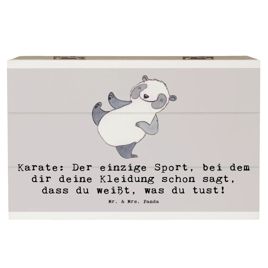 Holzkiste Karate Kleidung Holzkiste, Kiste, Schatzkiste, Truhe, Schatulle, XXL, Erinnerungsbox, Erinnerungskiste, Dekokiste, Aufbewahrungsbox, Geschenkbox, Geschenkdose, Geschenk, Sport, Sportart, Hobby, Schenken, Danke, Dankeschön, Auszeichnung, Gewinn, Sportler