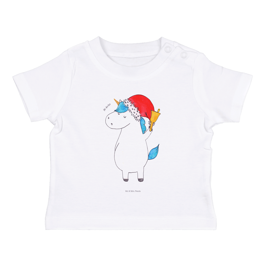 Organic Baby Shirt Einhorn Weihnachtsmann Baby T-Shirt, Jungen Baby T-Shirt, Mädchen Baby T-Shirt, Shirt, Einhorn, Einhörner, Einhorn Deko, Pegasus, Unicorn, Gin, Schokolade, Schoki, Weihnachten, Weihnachtsmann, Nikolaus, Wunschzettel, Wunschliste, Feenstaub