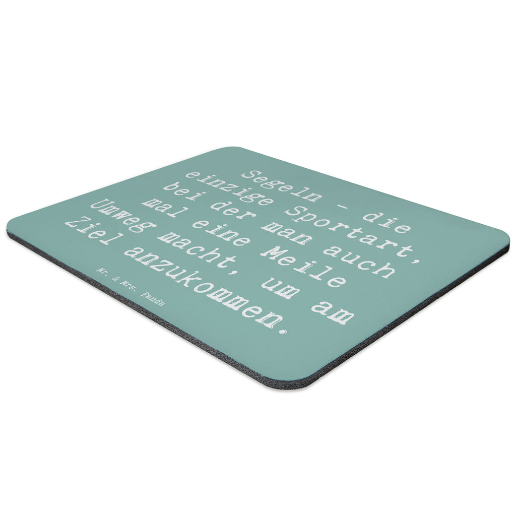 Mauspad Spruch Segeln Umweg Mousepad, Computer zubehör, Büroausstattung, PC Zubehör, Arbeitszimmer, Mauspad, Einzigartiges Mauspad, Designer Mauspad, Mausunterlage, Mauspad Büro, Geschenk, Sport, Sportart, Hobby, Schenken, Danke, Dankeschön, Auszeichnung, Gewinn, Sportler