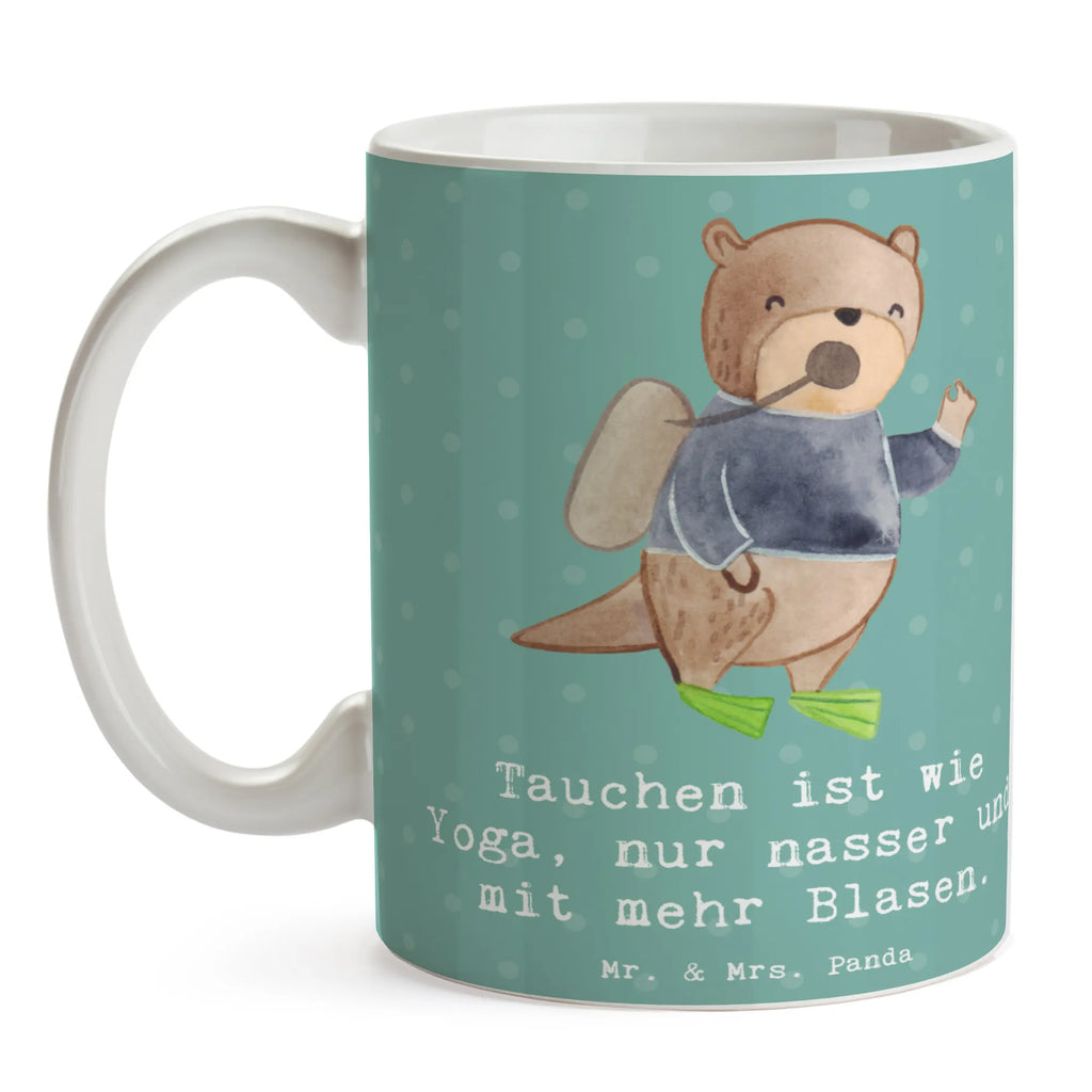 Tasse Tauchen Yoga Tasse, Kaffeetasse, Teetasse, Becher, Kaffeebecher, Teebecher, Keramiktasse, Porzellantasse, Büro Tasse, Geschenk Tasse, Tasse Sprüche, Tasse Motive, Kaffeetassen, Tasse bedrucken, Designer Tasse, Cappuccino Tassen, Schöne Teetassen, Geschenk, Sport, Sportart, Hobby, Schenken, Danke, Dankeschön, Auszeichnung, Gewinn, Sportler