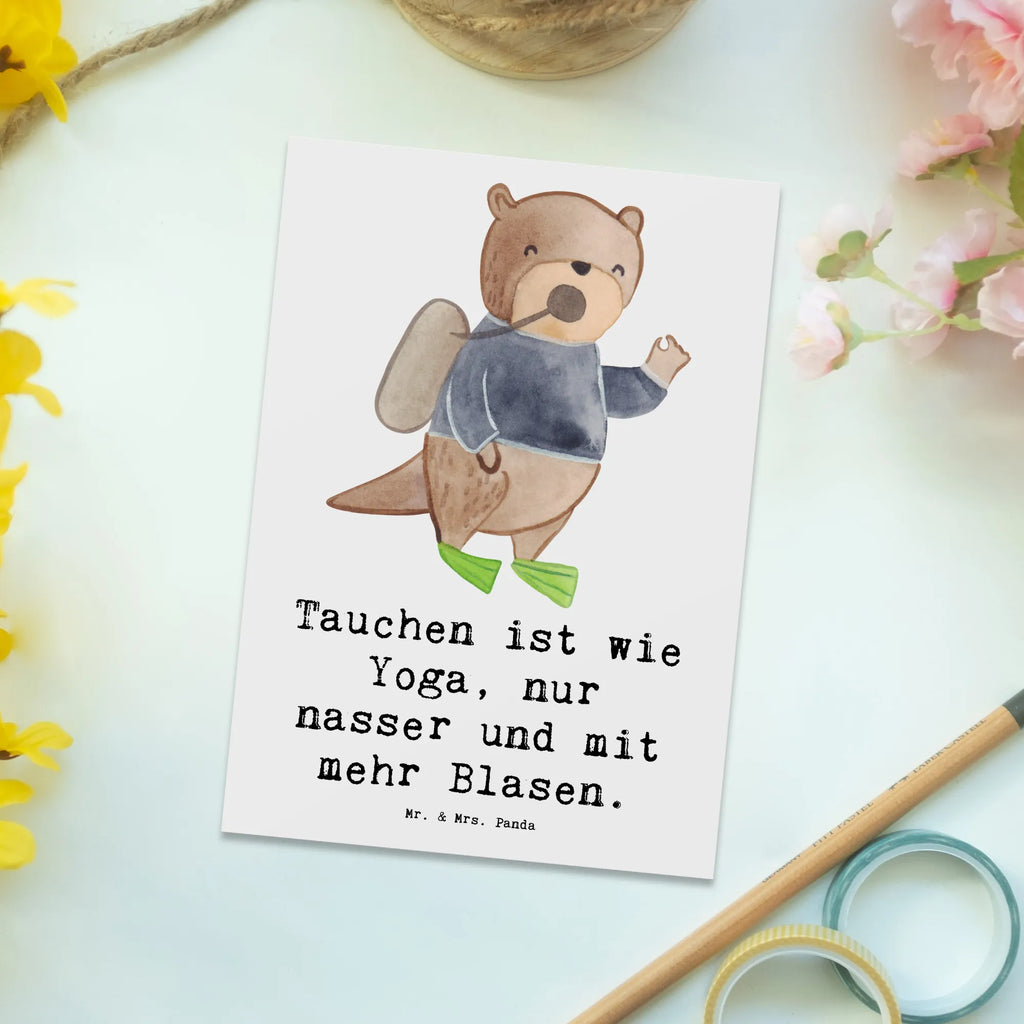 Postkarte Tauchen Yoga Postkarte, Karte, Geschenkkarte, Grußkarte, Einladung, Ansichtskarte, Geburtstagskarte, Einladungskarte, Dankeskarte, Ansichtskarten, Einladung Geburtstag, Einladungskarten Geburtstag, Geschenk, Sport, Sportart, Hobby, Schenken, Danke, Dankeschön, Auszeichnung, Gewinn, Sportler