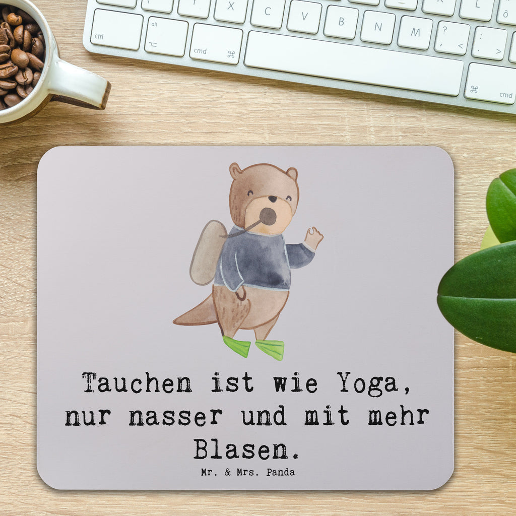 Mauspad Tauchen Yoga Mousepad, Computer zubehör, Büroausstattung, PC Zubehör, Arbeitszimmer, Mauspad, Einzigartiges Mauspad, Designer Mauspad, Mausunterlage, Mauspad Büro, Geschenk, Sport, Sportart, Hobby, Schenken, Danke, Dankeschön, Auszeichnung, Gewinn, Sportler