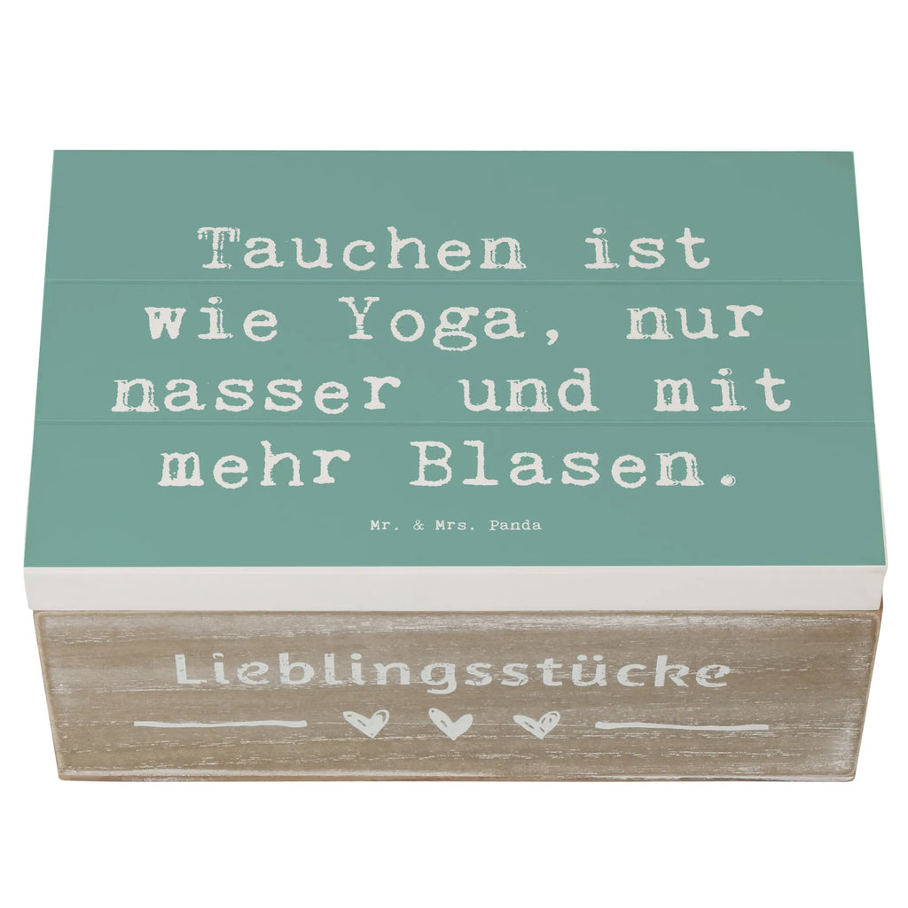 Holzkiste Spruch Tauchen Yoga Holzkiste, Kiste, Schatzkiste, Truhe, Schatulle, XXL, Erinnerungsbox, Erinnerungskiste, Dekokiste, Aufbewahrungsbox, Geschenkbox, Geschenkdose, Geschenk, Sport, Sportart, Hobby, Schenken, Danke, Dankeschön, Auszeichnung, Gewinn, Sportler