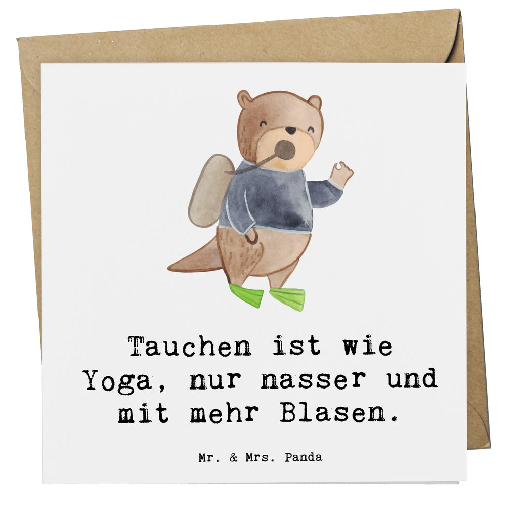 Deluxe Karte Tauchen Yoga Karte, Grußkarte, Klappkarte, Einladungskarte, Glückwunschkarte, Hochzeitskarte, Geburtstagskarte, Hochwertige Grußkarte, Hochwertige Klappkarte, Geschenk, Sport, Sportart, Hobby, Schenken, Danke, Dankeschön, Auszeichnung, Gewinn, Sportler