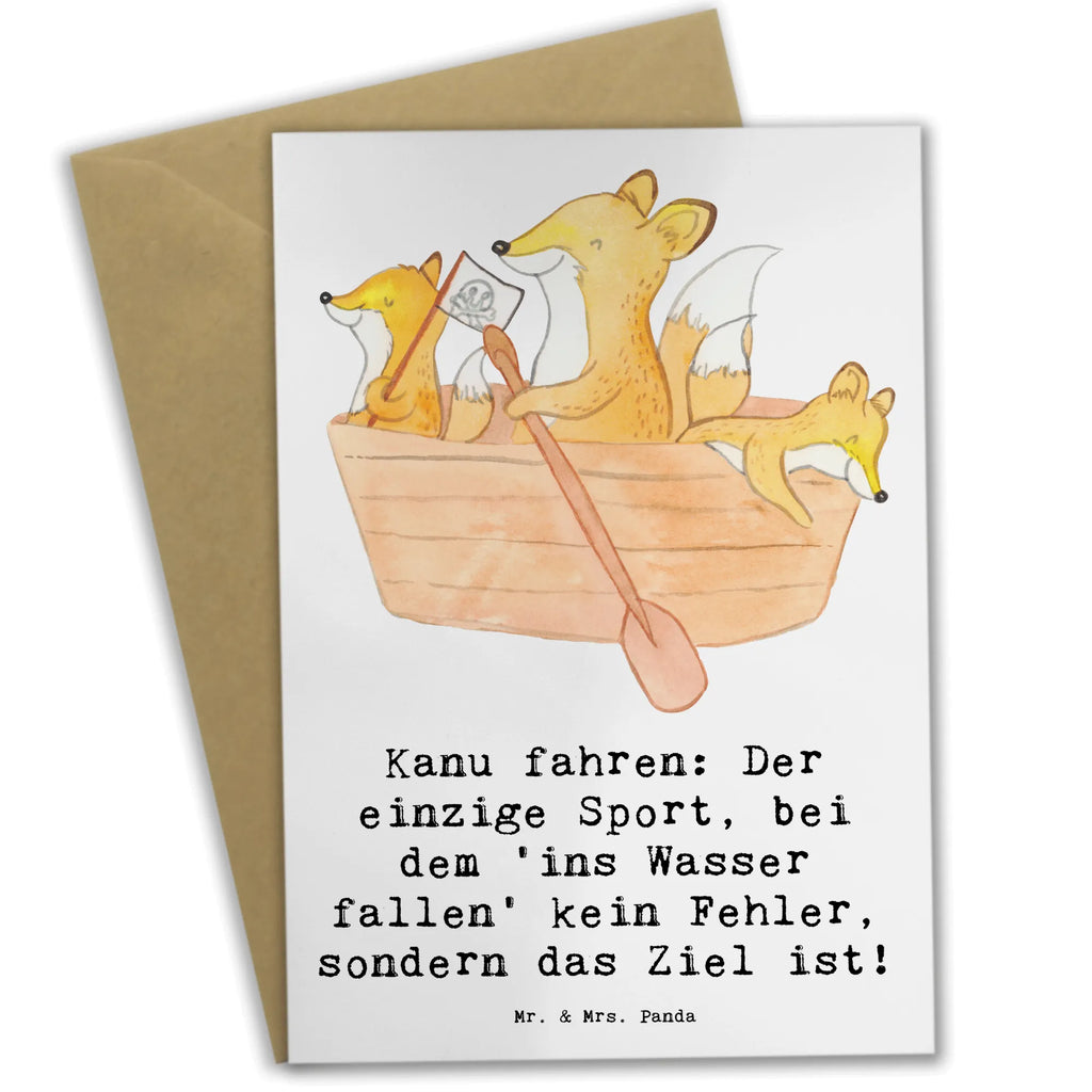 Grußkarte Kanu Abenteuer Grußkarte, Klappkarte, Einladungskarte, Glückwunschkarte, Hochzeitskarte, Geburtstagskarte, Karte, Ansichtskarten, Geschenk, Sport, Sportart, Hobby, Schenken, Danke, Dankeschön, Auszeichnung, Gewinn, Sportler