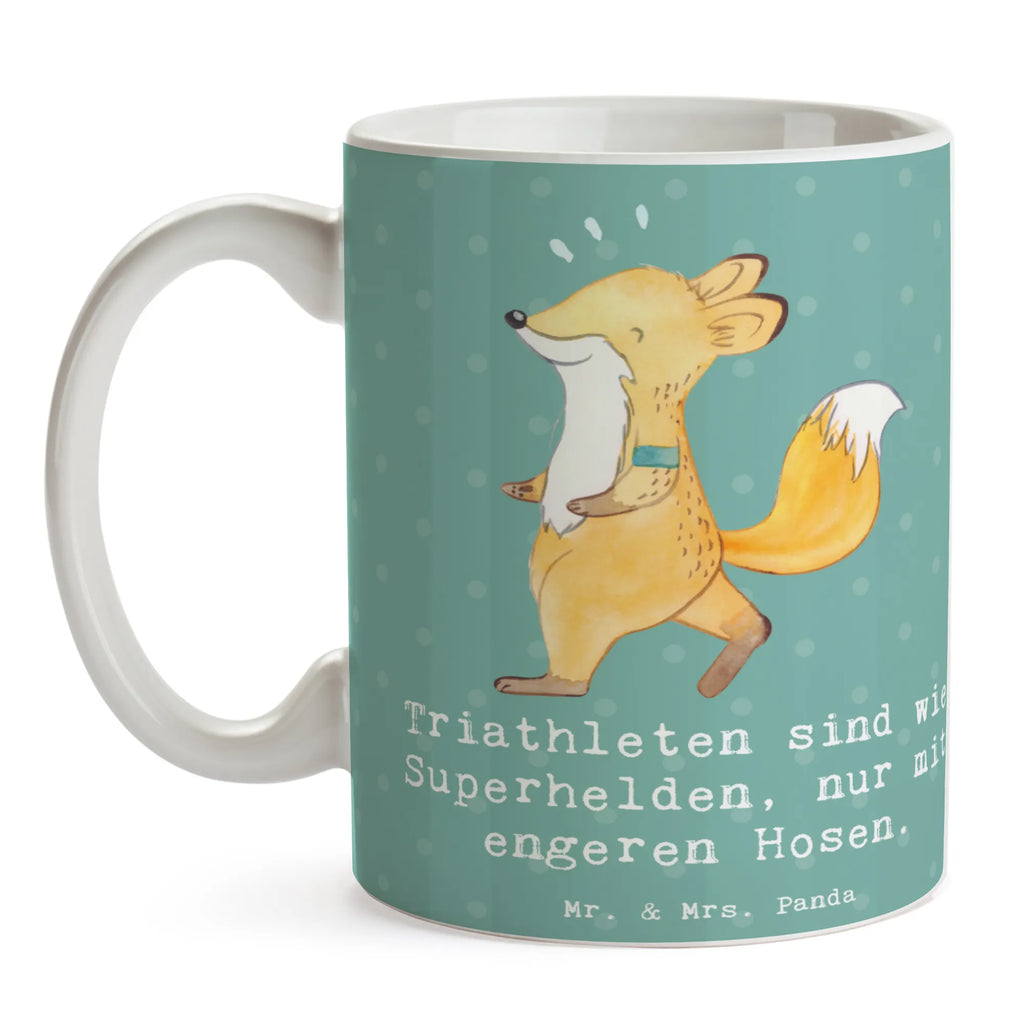 Tasse Triathlon Superheld Tasse, Kaffeetasse, Teetasse, Becher, Kaffeebecher, Teebecher, Keramiktasse, Porzellantasse, Büro Tasse, Geschenk Tasse, Tasse Sprüche, Tasse Motive, Kaffeetassen, Tasse bedrucken, Designer Tasse, Cappuccino Tassen, Schöne Teetassen, Geschenk, Sport, Sportart, Hobby, Schenken, Danke, Dankeschön, Auszeichnung, Gewinn, Sportler