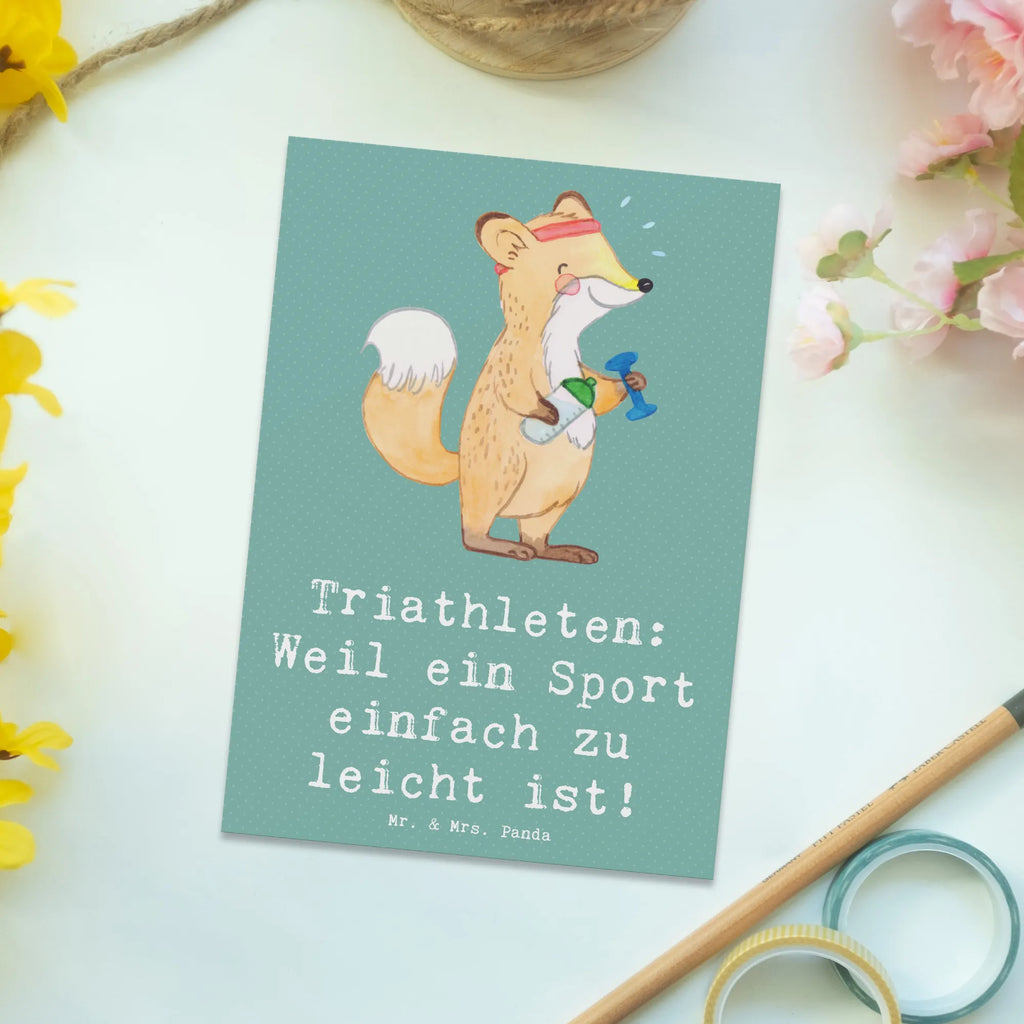 Postkarte Triathlon Helden Postkarte, Karte, Geschenkkarte, Grußkarte, Einladung, Ansichtskarte, Geburtstagskarte, Einladungskarte, Dankeskarte, Ansichtskarten, Einladung Geburtstag, Einladungskarten Geburtstag, Geschenk, Sport, Sportart, Hobby, Schenken, Danke, Dankeschön, Auszeichnung, Gewinn, Sportler