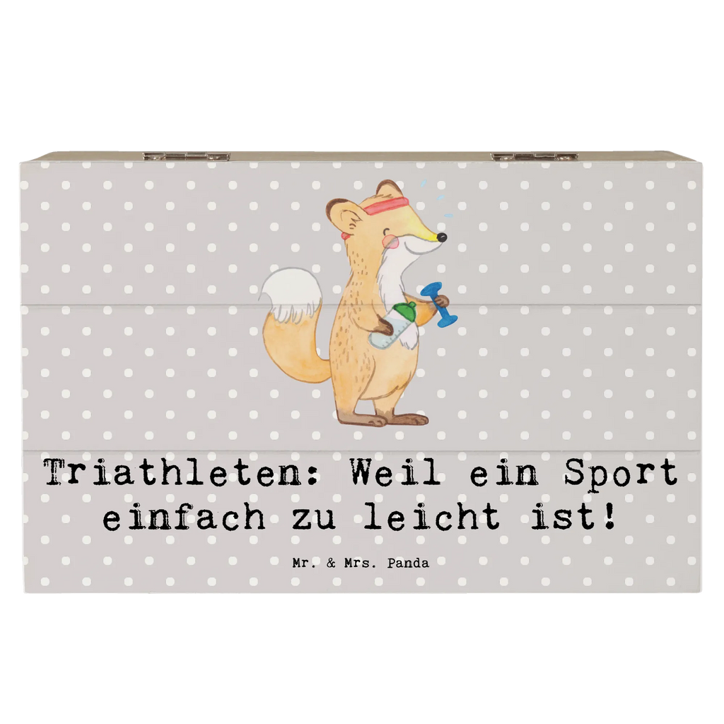 Holzkiste Triathlon Helden Holzkiste, Kiste, Schatzkiste, Truhe, Schatulle, XXL, Erinnerungsbox, Erinnerungskiste, Dekokiste, Aufbewahrungsbox, Geschenkbox, Geschenkdose, Geschenk, Sport, Sportart, Hobby, Schenken, Danke, Dankeschön, Auszeichnung, Gewinn, Sportler