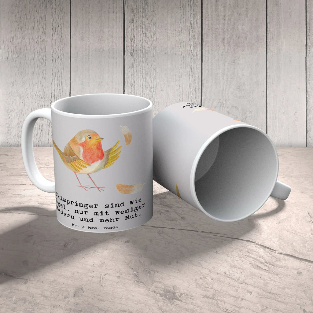 Tasse Skispringen Mut Tasse, Kaffeetasse, Teetasse, Becher, Kaffeebecher, Teebecher, Keramiktasse, Porzellantasse, Büro Tasse, Geschenk Tasse, Tasse Sprüche, Tasse Motive, Kaffeetassen, Tasse bedrucken, Designer Tasse, Cappuccino Tassen, Schöne Teetassen, Geschenk, Sport, Sportart, Hobby, Schenken, Danke, Dankeschön, Auszeichnung, Gewinn, Sportler