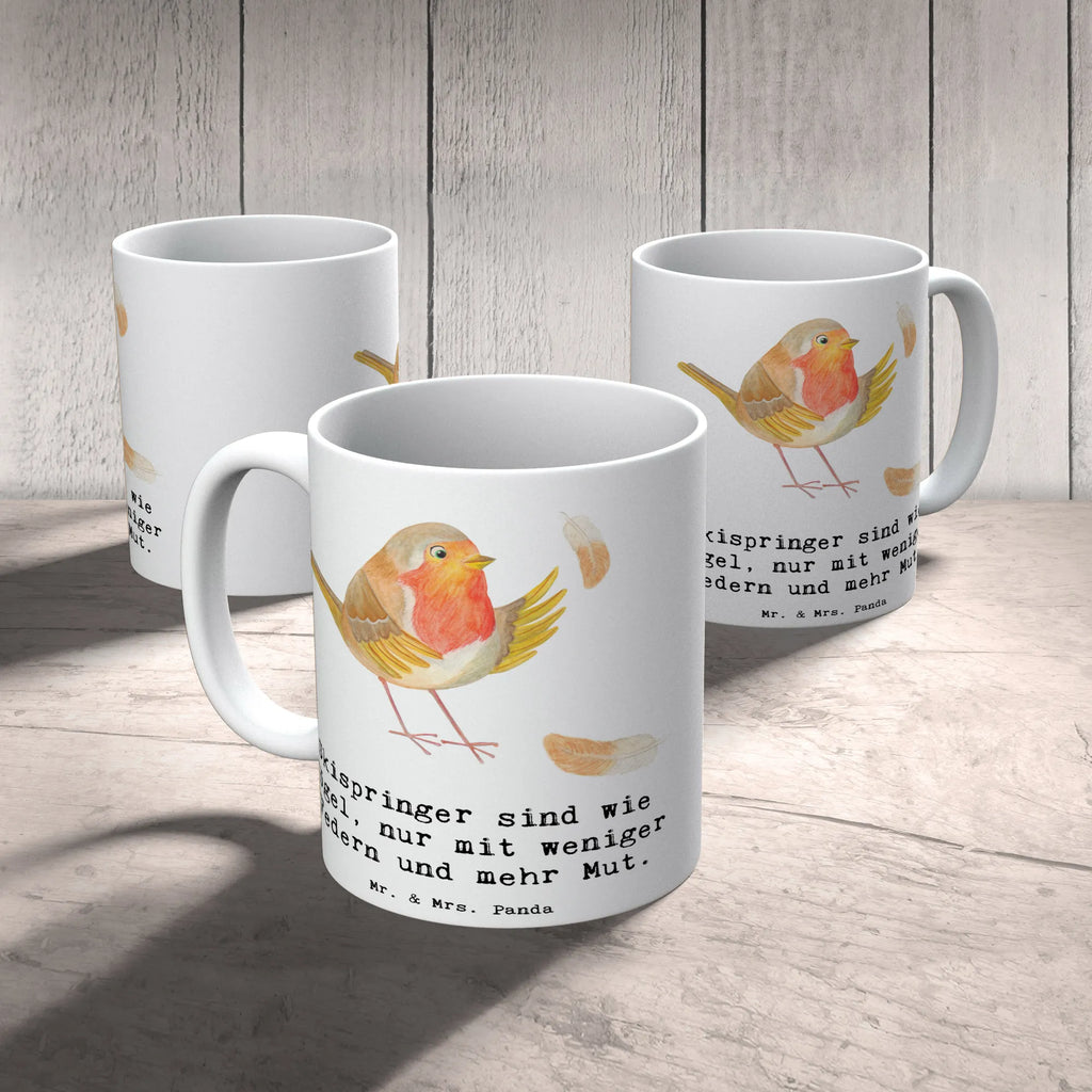 Tasse Skispringen Mut Tasse, Kaffeetasse, Teetasse, Becher, Kaffeebecher, Teebecher, Keramiktasse, Porzellantasse, Büro Tasse, Geschenk Tasse, Tasse Sprüche, Tasse Motive, Kaffeetassen, Tasse bedrucken, Designer Tasse, Cappuccino Tassen, Schöne Teetassen, Geschenk, Sport, Sportart, Hobby, Schenken, Danke, Dankeschön, Auszeichnung, Gewinn, Sportler