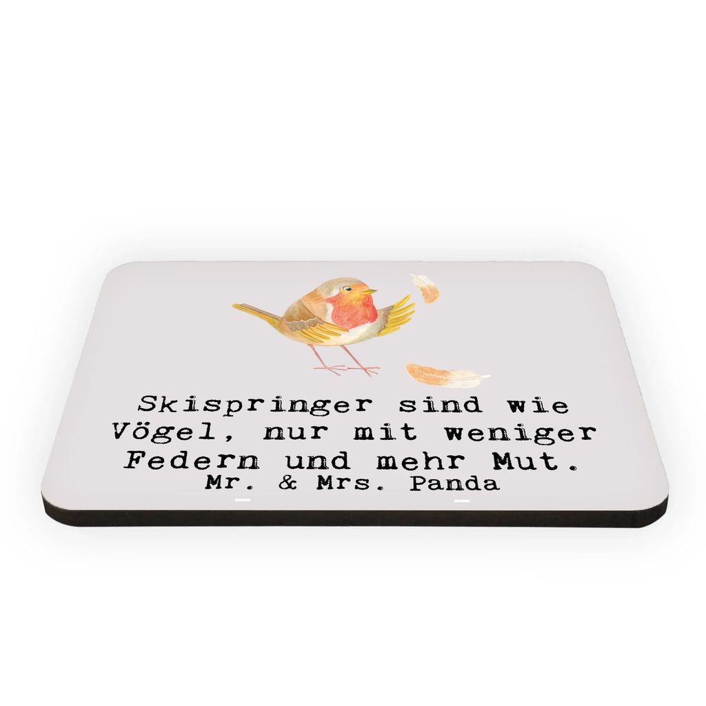 Magnet Skispringen Mut Kühlschrankmagnet, Pinnwandmagnet, Souvenir Magnet, Motivmagnete, Dekomagnet, Whiteboard Magnet, Notiz Magnet, Kühlschrank Dekoration, Geschenk, Sport, Sportart, Hobby, Schenken, Danke, Dankeschön, Auszeichnung, Gewinn, Sportler