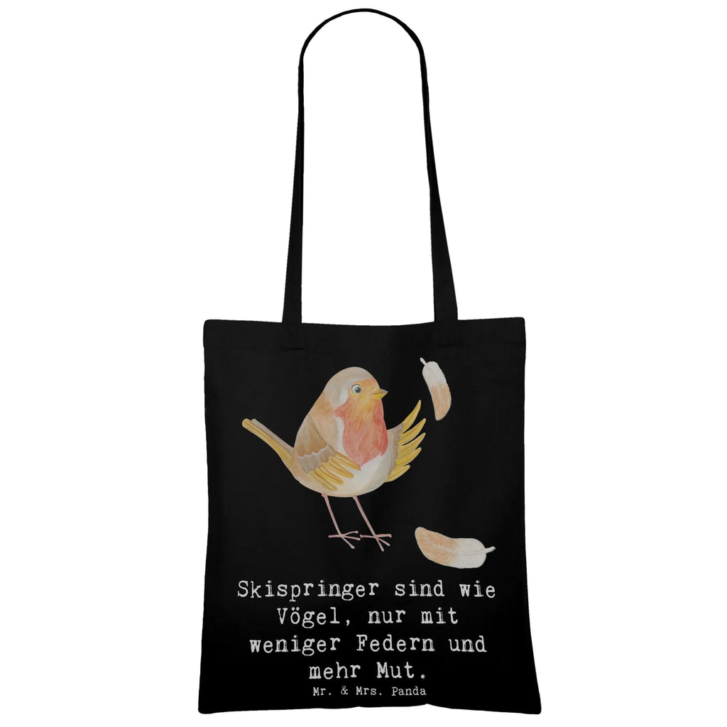 Tragetasche Skispringen Mut Beuteltasche, Beutel, Einkaufstasche, Jutebeutel, Stoffbeutel, Tasche, Shopper, Umhängetasche, Strandtasche, Schultertasche, Stofftasche, Tragetasche, Badetasche, Jutetasche, Einkaufstüte, Laptoptasche, Geschenk, Sport, Sportart, Hobby, Schenken, Danke, Dankeschön, Auszeichnung, Gewinn, Sportler