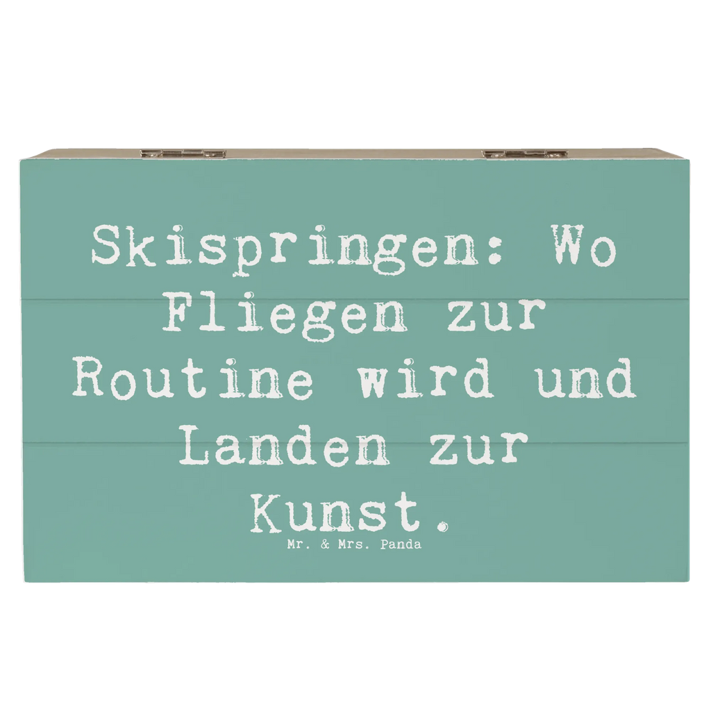 Holzkiste Spruch Skispringen Kunstflug Holzkiste, Kiste, Schatzkiste, Truhe, Schatulle, XXL, Erinnerungsbox, Erinnerungskiste, Dekokiste, Aufbewahrungsbox, Geschenkbox, Geschenkdose, Geschenk, Sport, Sportart, Hobby, Schenken, Danke, Dankeschön, Auszeichnung, Gewinn, Sportler