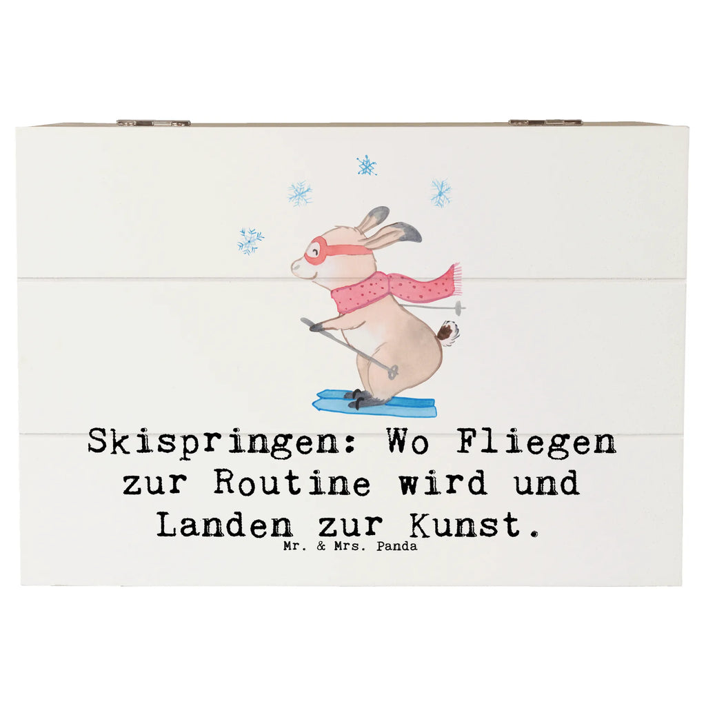 Holzkiste Skispringen Kunstflug Holzkiste, Kiste, Schatzkiste, Truhe, Schatulle, XXL, Erinnerungsbox, Erinnerungskiste, Dekokiste, Aufbewahrungsbox, Geschenkbox, Geschenkdose, Geschenk, Sport, Sportart, Hobby, Schenken, Danke, Dankeschön, Auszeichnung, Gewinn, Sportler