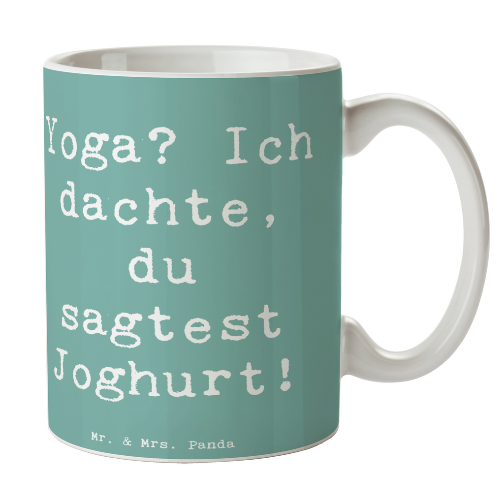 Tasse Spruch Yoga Humor Tasse, Kaffeetasse, Teetasse, Becher, Kaffeebecher, Teebecher, Keramiktasse, Porzellantasse, Büro Tasse, Geschenk Tasse, Tasse Sprüche, Tasse Motive, Kaffeetassen, Tasse bedrucken, Designer Tasse, Cappuccino Tassen, Schöne Teetassen, Geschenk, Sport, Sportart, Hobby, Schenken, Danke, Dankeschön, Auszeichnung, Gewinn, Sportler