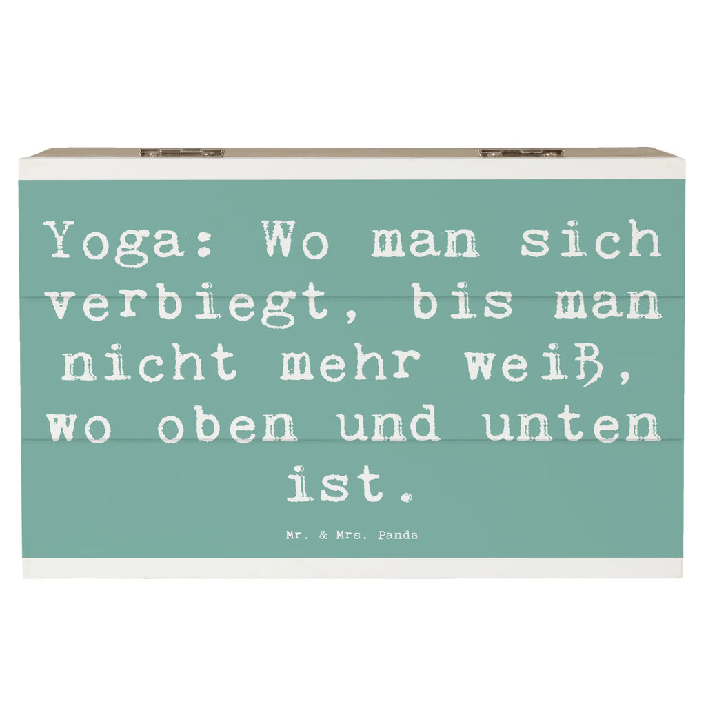 Holzkiste Spruch Yoga Balance Holzkiste, Kiste, Schatzkiste, Truhe, Schatulle, XXL, Erinnerungsbox, Erinnerungskiste, Dekokiste, Aufbewahrungsbox, Geschenkbox, Geschenkdose, Geschenk, Sport, Sportart, Hobby, Schenken, Danke, Dankeschön, Auszeichnung, Gewinn, Sportler