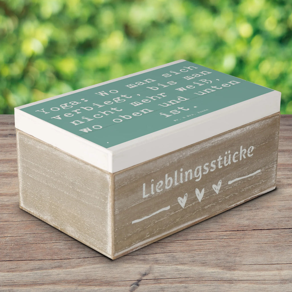 Holzkiste Spruch Yoga Balance Holzkiste, Kiste, Schatzkiste, Truhe, Schatulle, XXL, Erinnerungsbox, Erinnerungskiste, Dekokiste, Aufbewahrungsbox, Geschenkbox, Geschenkdose, Geschenk, Sport, Sportart, Hobby, Schenken, Danke, Dankeschön, Auszeichnung, Gewinn, Sportler