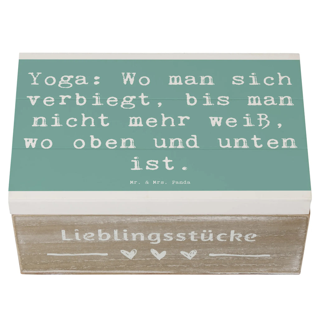 Holzkiste Spruch Yoga Balance Holzkiste, Kiste, Schatzkiste, Truhe, Schatulle, XXL, Erinnerungsbox, Erinnerungskiste, Dekokiste, Aufbewahrungsbox, Geschenkbox, Geschenkdose, Geschenk, Sport, Sportart, Hobby, Schenken, Danke, Dankeschön, Auszeichnung, Gewinn, Sportler