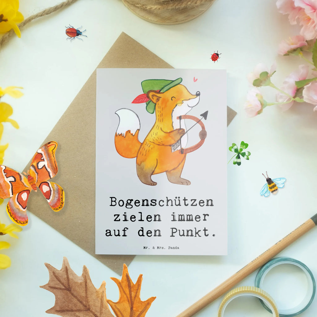 Grußkarte Bogenschützen Fokussierung Grußkarte, Klappkarte, Einladungskarte, Glückwunschkarte, Hochzeitskarte, Geburtstagskarte, Karte, Ansichtskarten, Geschenk, Sport, Sportart, Hobby, Schenken, Danke, Dankeschön, Auszeichnung, Gewinn, Sportler