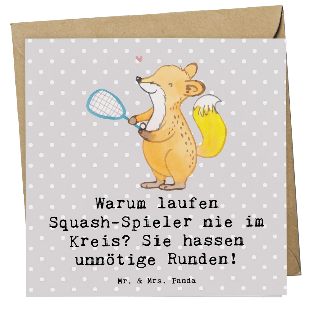 Deluxe Karte Squash Weisheit Karte, Grußkarte, Klappkarte, Einladungskarte, Glückwunschkarte, Hochzeitskarte, Geburtstagskarte, Hochwertige Grußkarte, Hochwertige Klappkarte, Geschenk, Sport, Sportart, Hobby, Schenken, Danke, Dankeschön, Auszeichnung, Gewinn, Sportler