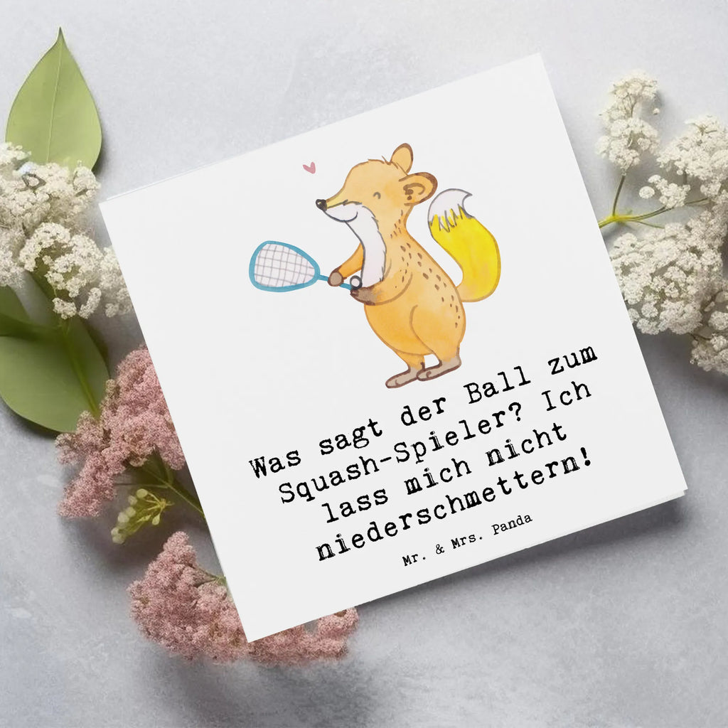 Deluxe Karte Squash Humor Karte, Grußkarte, Klappkarte, Einladungskarte, Glückwunschkarte, Hochzeitskarte, Geburtstagskarte, Hochwertige Grußkarte, Hochwertige Klappkarte, Geschenk, Sport, Sportart, Hobby, Schenken, Danke, Dankeschön, Auszeichnung, Gewinn, Sportler