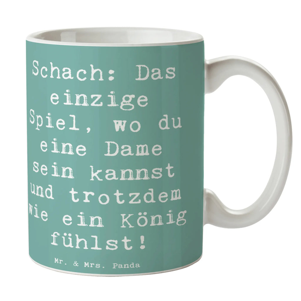 Tasse Spruch Schach Dame und König Tasse, Kaffeetasse, Teetasse, Becher, Kaffeebecher, Teebecher, Keramiktasse, Porzellantasse, Büro Tasse, Geschenk Tasse, Tasse Sprüche, Tasse Motive, Kaffeetassen, Tasse bedrucken, Designer Tasse, Cappuccino Tassen, Schöne Teetassen, Geschenk, Sport, Sportart, Hobby, Schenken, Danke, Dankeschön, Auszeichnung, Gewinn, Sportler