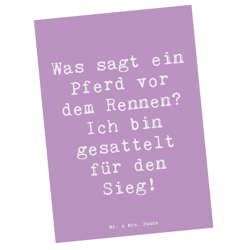 Postkarte Spruch Pferderennen Erfolg Postkarte, Karte, Geschenkkarte, Grußkarte, Einladung, Ansichtskarte, Geburtstagskarte, Einladungskarte, Dankeskarte, Ansichtskarten, Einladung Geburtstag, Einladungskarten Geburtstag, Geschenk, Sport, Sportart, Hobby, Schenken, Danke, Dankeschön, Auszeichnung, Gewinn, Sportler