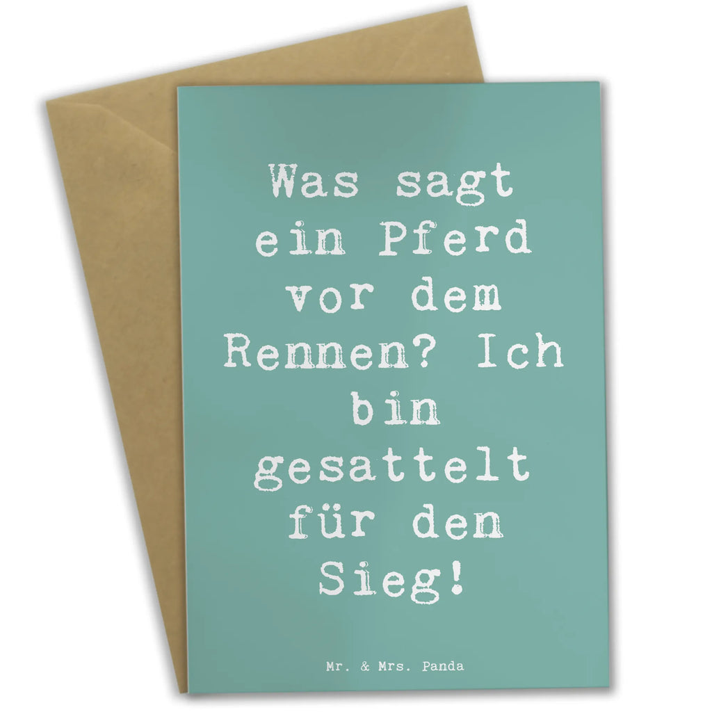 Grußkarte Spruch Pferderennen Erfolg Grußkarte, Klappkarte, Einladungskarte, Glückwunschkarte, Hochzeitskarte, Geburtstagskarte, Karte, Ansichtskarten, Geschenk, Sport, Sportart, Hobby, Schenken, Danke, Dankeschön, Auszeichnung, Gewinn, Sportler