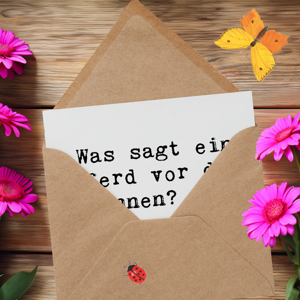 Deluxe Karte Spruch Pferderennen Erfolg Karte, Grußkarte, Klappkarte, Einladungskarte, Glückwunschkarte, Hochzeitskarte, Geburtstagskarte, Hochwertige Grußkarte, Hochwertige Klappkarte, Geschenk, Sport, Sportart, Hobby, Schenken, Danke, Dankeschön, Auszeichnung, Gewinn, Sportler