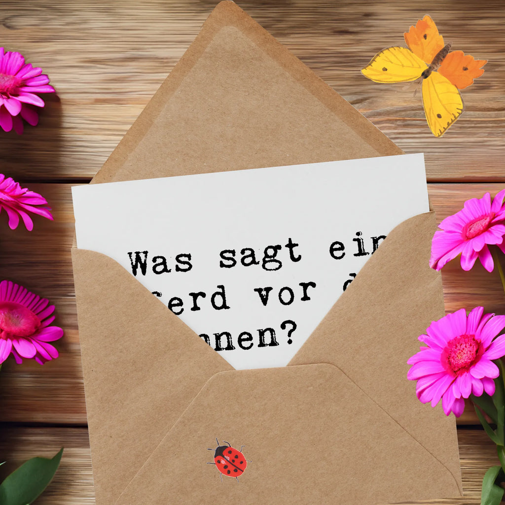 Deluxe Karte Spruch Pferderennen Erfolg Karte, Grußkarte, Klappkarte, Einladungskarte, Glückwunschkarte, Hochzeitskarte, Geburtstagskarte, Hochwertige Grußkarte, Hochwertige Klappkarte, Geschenk, Sport, Sportart, Hobby, Schenken, Danke, Dankeschön, Auszeichnung, Gewinn, Sportler