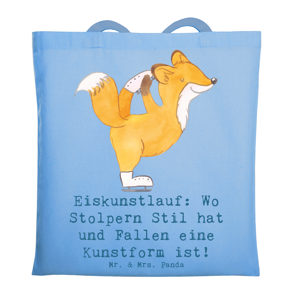 Tragetasche Eiskunstlauf Kunst Beuteltasche, Beutel, Einkaufstasche, Jutebeutel, Stoffbeutel, Tasche, Shopper, Umhängetasche, Strandtasche, Schultertasche, Stofftasche, Tragetasche, Badetasche, Jutetasche, Einkaufstüte, Laptoptasche, Geschenk, Sport, Sportart, Hobby, Schenken, Danke, Dankeschön, Auszeichnung, Gewinn, Sportler