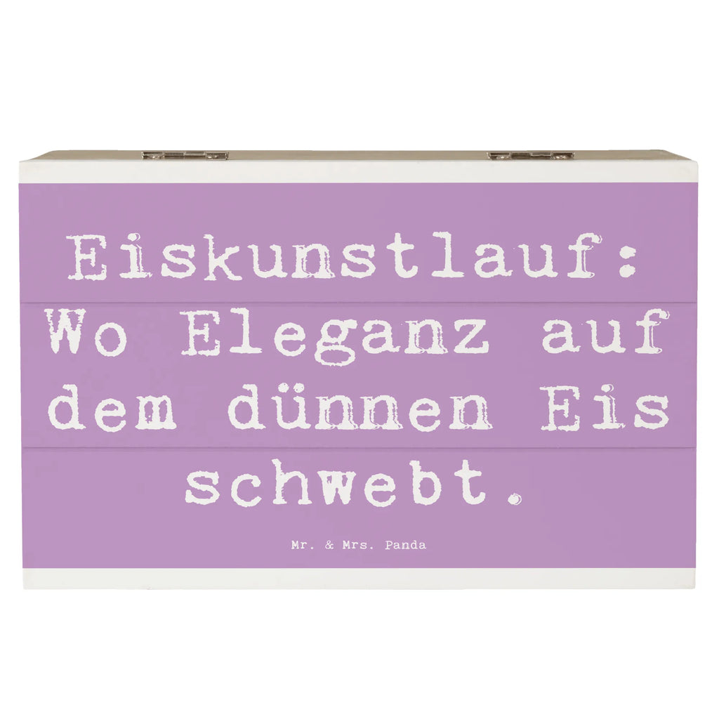 Holzkiste Spruch Eiskunstlauf: Wo Eleganz auf dem dünnen Eis schwebt. Holzkiste, Kiste, Schatzkiste, Truhe, Schatulle, XXL, Erinnerungsbox, Erinnerungskiste, Dekokiste, Aufbewahrungsbox, Geschenkbox, Geschenkdose, Geschenk, Sport, Sportart, Hobby, Schenken, Danke, Dankeschön, Auszeichnung, Gewinn, Sportler