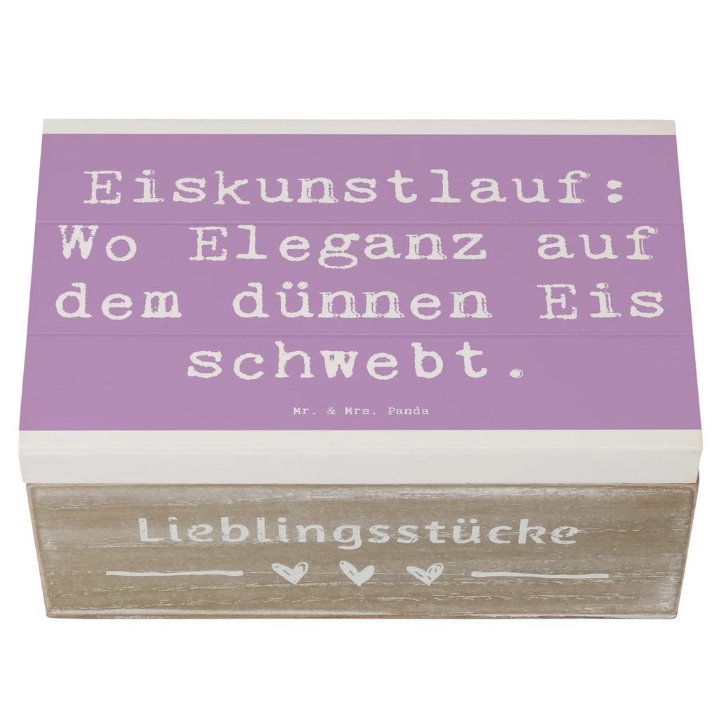 Holzkiste Spruch Eiskunstlauf: Wo Eleganz auf dem dünnen Eis schwebt. Holzkiste, Kiste, Schatzkiste, Truhe, Schatulle, XXL, Erinnerungsbox, Erinnerungskiste, Dekokiste, Aufbewahrungsbox, Geschenkbox, Geschenkdose, Geschenk, Sport, Sportart, Hobby, Schenken, Danke, Dankeschön, Auszeichnung, Gewinn, Sportler