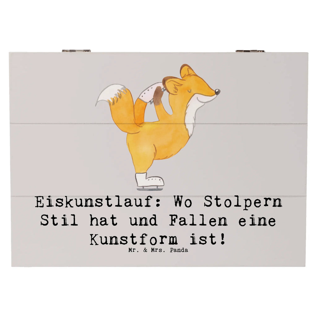 Holzkiste Eiskunstlauf Kunst Holzkiste, Kiste, Schatzkiste, Truhe, Schatulle, XXL, Erinnerungsbox, Erinnerungskiste, Dekokiste, Aufbewahrungsbox, Geschenkbox, Geschenkdose, Geschenk, Sport, Sportart, Hobby, Schenken, Danke, Dankeschön, Auszeichnung, Gewinn, Sportler