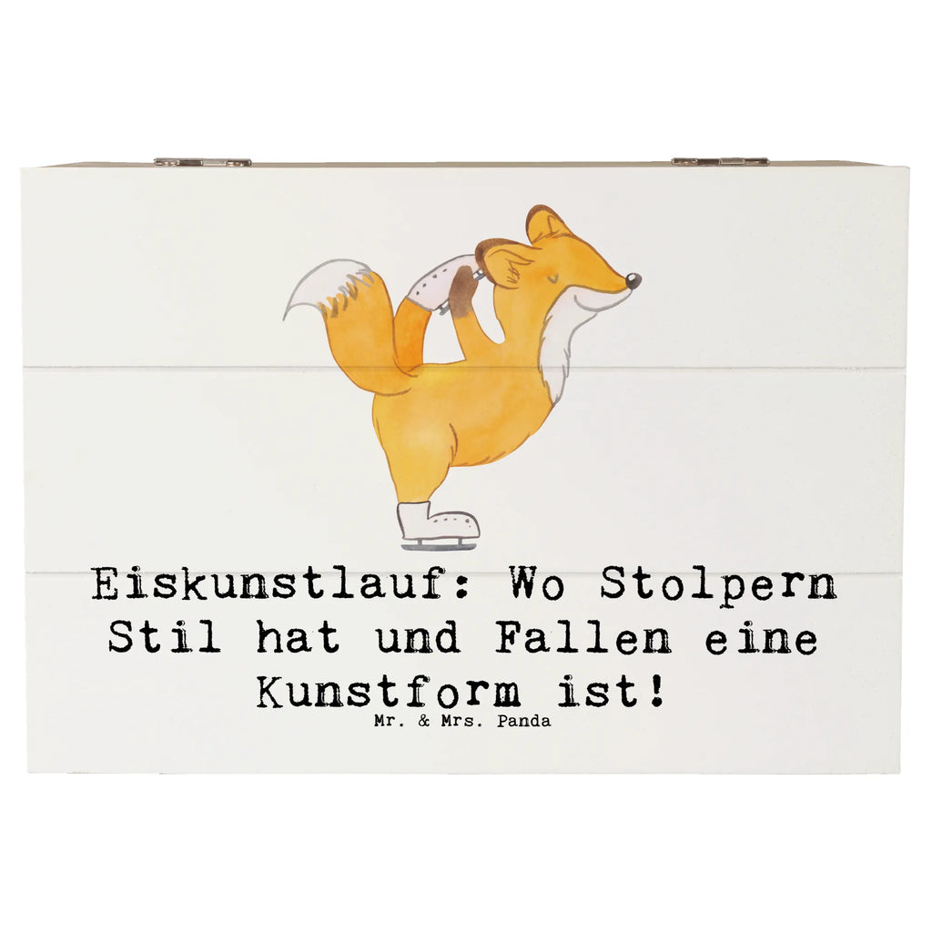 Holzkiste Eiskunstlauf Kunst Holzkiste, Kiste, Schatzkiste, Truhe, Schatulle, XXL, Erinnerungsbox, Erinnerungskiste, Dekokiste, Aufbewahrungsbox, Geschenkbox, Geschenkdose, Geschenk, Sport, Sportart, Hobby, Schenken, Danke, Dankeschön, Auszeichnung, Gewinn, Sportler