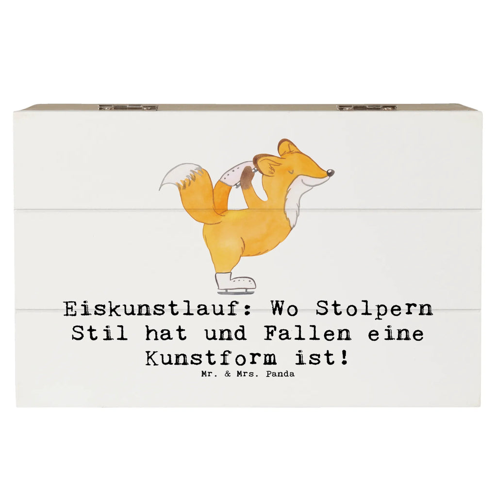 Holzkiste Eiskunstlauf Kunst Holzkiste, Kiste, Schatzkiste, Truhe, Schatulle, XXL, Erinnerungsbox, Erinnerungskiste, Dekokiste, Aufbewahrungsbox, Geschenkbox, Geschenkdose, Geschenk, Sport, Sportart, Hobby, Schenken, Danke, Dankeschön, Auszeichnung, Gewinn, Sportler