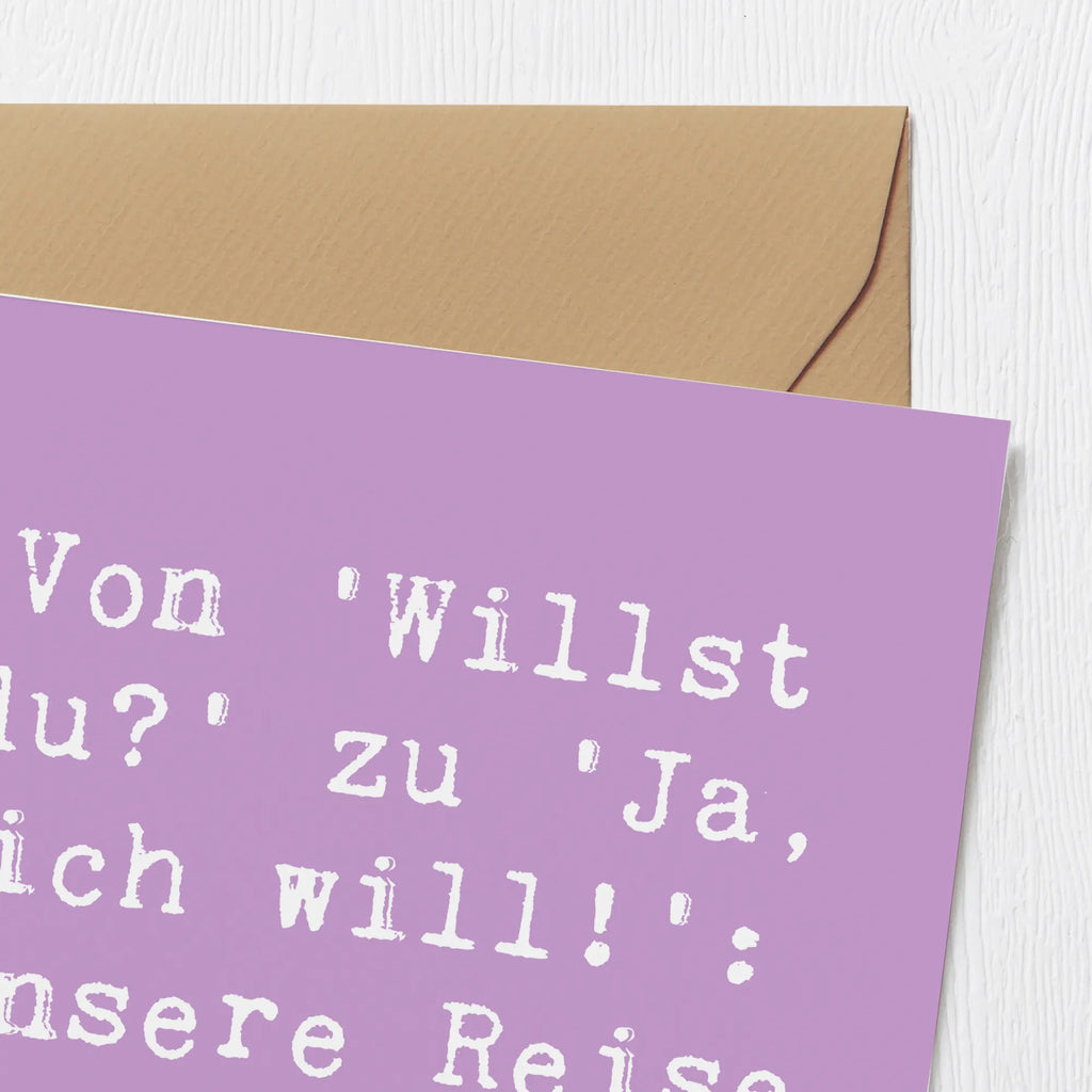 Deluxe Karte Spruch Verlobung Abenteuer Karte, Grußkarte, Klappkarte, Einladungskarte, Glückwunschkarte, Hochzeitskarte, Geburtstagskarte, Hochwertige Grußkarte, Hochwertige Klappkarte, Hochzeit, Hochzeitsgeschenk, Ehe, Hochzeitsfeier, Trauung, Trauungsgeschenk, Verlobungsfeier, Verlobungsgeschenk, Hochzeitsgeschenkideen, Hochzeitsgeschenke für Brautpaar