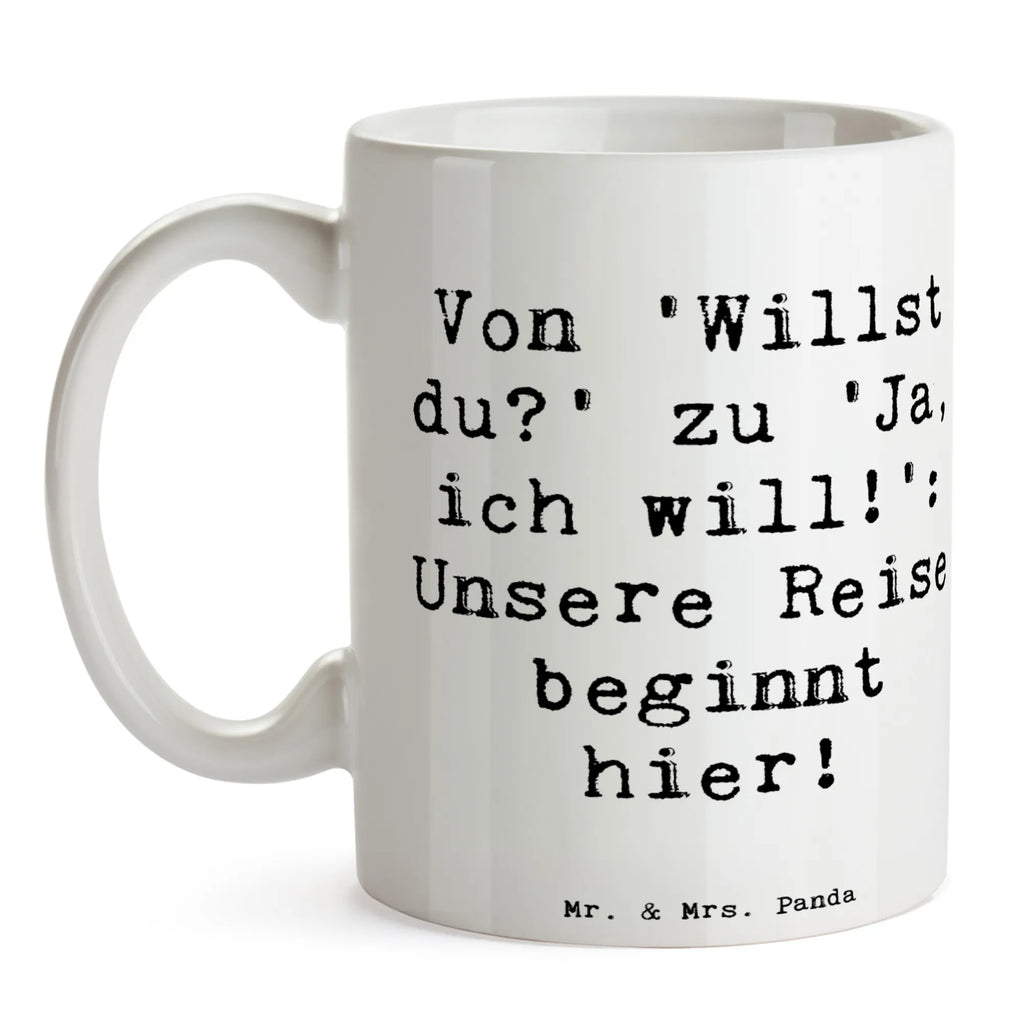 Tasse Spruch Verlobung Abenteuer Tasse, Kaffeetasse, Teetasse, Becher, Kaffeebecher, Teebecher, Keramiktasse, Porzellantasse, Büro Tasse, Geschenk Tasse, Tasse Sprüche, Tasse Motive, Kaffeetassen, Tasse bedrucken, Designer Tasse, Cappuccino Tassen, Schöne Teetassen, Hochzeit, Hochzeitsgeschenk, Ehe, Hochzeitsfeier, Trauung, Trauungsgeschenk, Hochzeitskarte, Verlobungsfeier, Verlobungsgeschenk, Hochzeitsgeschenkideen, Hochzeitsgeschenke für Brautpaar