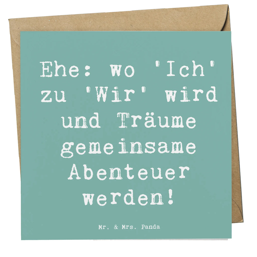 Deluxe Karte Spruch Hochzeitsfeier Abenteuer Karte, Grußkarte, Klappkarte, Einladungskarte, Glückwunschkarte, Hochzeitskarte, Geburtstagskarte, Hochwertige Grußkarte, Hochwertige Klappkarte, Hochzeit, Hochzeitsgeschenk, Ehe, Hochzeitsfeier, Trauung, Trauungsgeschenk, Verlobungsfeier, Verlobungsgeschenk, Hochzeitsgeschenkideen, Hochzeitsgeschenke für Brautpaar