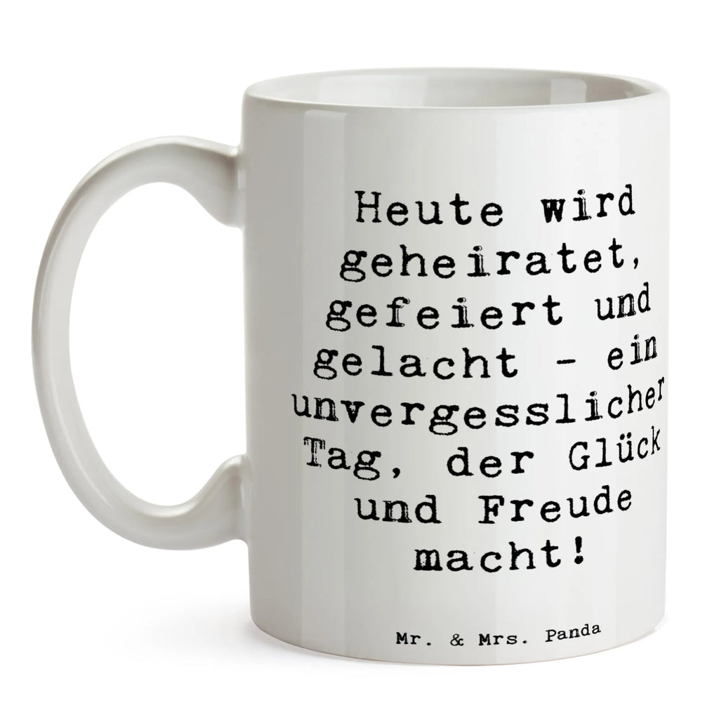 Tasse Spruch Hochzeitsfeier Freude Tasse, Kaffeetasse, Teetasse, Becher, Kaffeebecher, Teebecher, Keramiktasse, Porzellantasse, Büro Tasse, Geschenk Tasse, Tasse Sprüche, Tasse Motive, Kaffeetassen, Tasse bedrucken, Designer Tasse, Cappuccino Tassen, Schöne Teetassen, Hochzeit, Hochzeitsgeschenk, Ehe, Hochzeitsfeier, Trauung, Trauungsgeschenk, Hochzeitskarte, Verlobungsfeier, Verlobungsgeschenk, Hochzeitsgeschenkideen, Hochzeitsgeschenke für Brautpaar