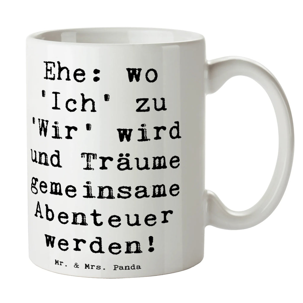 Tasse Spruch Hochzeitsfeier Abenteuer Tasse, Kaffeetasse, Teetasse, Becher, Kaffeebecher, Teebecher, Keramiktasse, Porzellantasse, Büro Tasse, Geschenk Tasse, Tasse Sprüche, Tasse Motive, Kaffeetassen, Tasse bedrucken, Designer Tasse, Cappuccino Tassen, Schöne Teetassen, Hochzeit, Hochzeitsgeschenk, Ehe, Hochzeitsfeier, Trauung, Trauungsgeschenk, Hochzeitskarte, Verlobungsfeier, Verlobungsgeschenk, Hochzeitsgeschenkideen, Hochzeitsgeschenke für Brautpaar