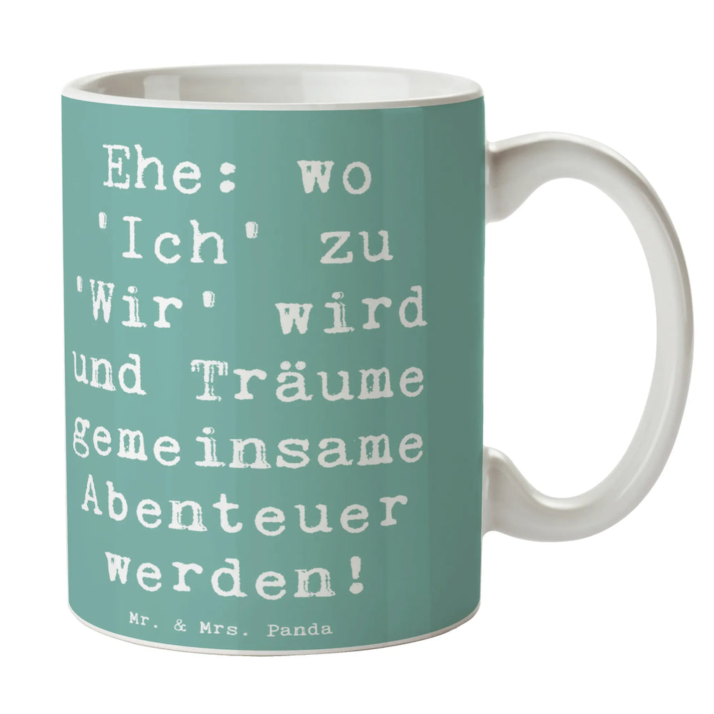 Tasse Spruch Hochzeitsfeier Abenteuer Tasse, Kaffeetasse, Teetasse, Becher, Kaffeebecher, Teebecher, Keramiktasse, Porzellantasse, Büro Tasse, Geschenk Tasse, Tasse Sprüche, Tasse Motive, Kaffeetassen, Tasse bedrucken, Designer Tasse, Cappuccino Tassen, Schöne Teetassen, Hochzeit, Hochzeitsgeschenk, Ehe, Hochzeitsfeier, Trauung, Trauungsgeschenk, Hochzeitskarte, Verlobungsfeier, Verlobungsgeschenk, Hochzeitsgeschenkideen, Hochzeitsgeschenke für Brautpaar