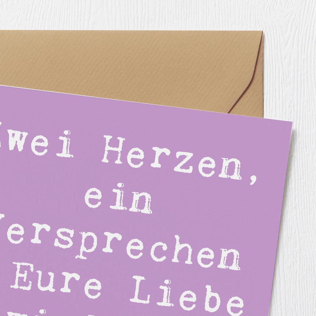 Deluxe Karte Spruch Standesamtliche Trauung Versprechen Karte, Grußkarte, Klappkarte, Einladungskarte, Glückwunschkarte, Hochzeitskarte, Geburtstagskarte, Hochwertige Grußkarte, Hochwertige Klappkarte, Hochzeit, Hochzeitsgeschenk, Ehe, Hochzeitsfeier, Trauung, Trauungsgeschenk, Verlobungsfeier, Verlobungsgeschenk, Hochzeitsgeschenkideen, Hochzeitsgeschenke für Brautpaar