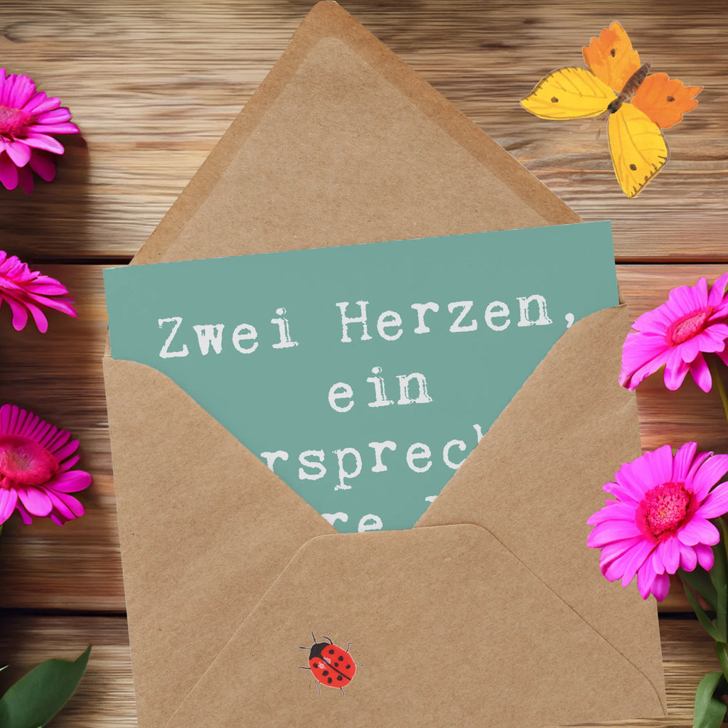 Deluxe Karte Spruch Standesamtliche Trauung Versprechen Karte, Grußkarte, Klappkarte, Einladungskarte, Glückwunschkarte, Hochzeitskarte, Geburtstagskarte, Hochwertige Grußkarte, Hochwertige Klappkarte, Hochzeit, Hochzeitsgeschenk, Ehe, Hochzeitsfeier, Trauung, Trauungsgeschenk, Verlobungsfeier, Verlobungsgeschenk, Hochzeitsgeschenkideen, Hochzeitsgeschenke für Brautpaar